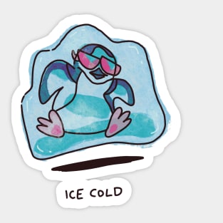 Ice cold Sticker